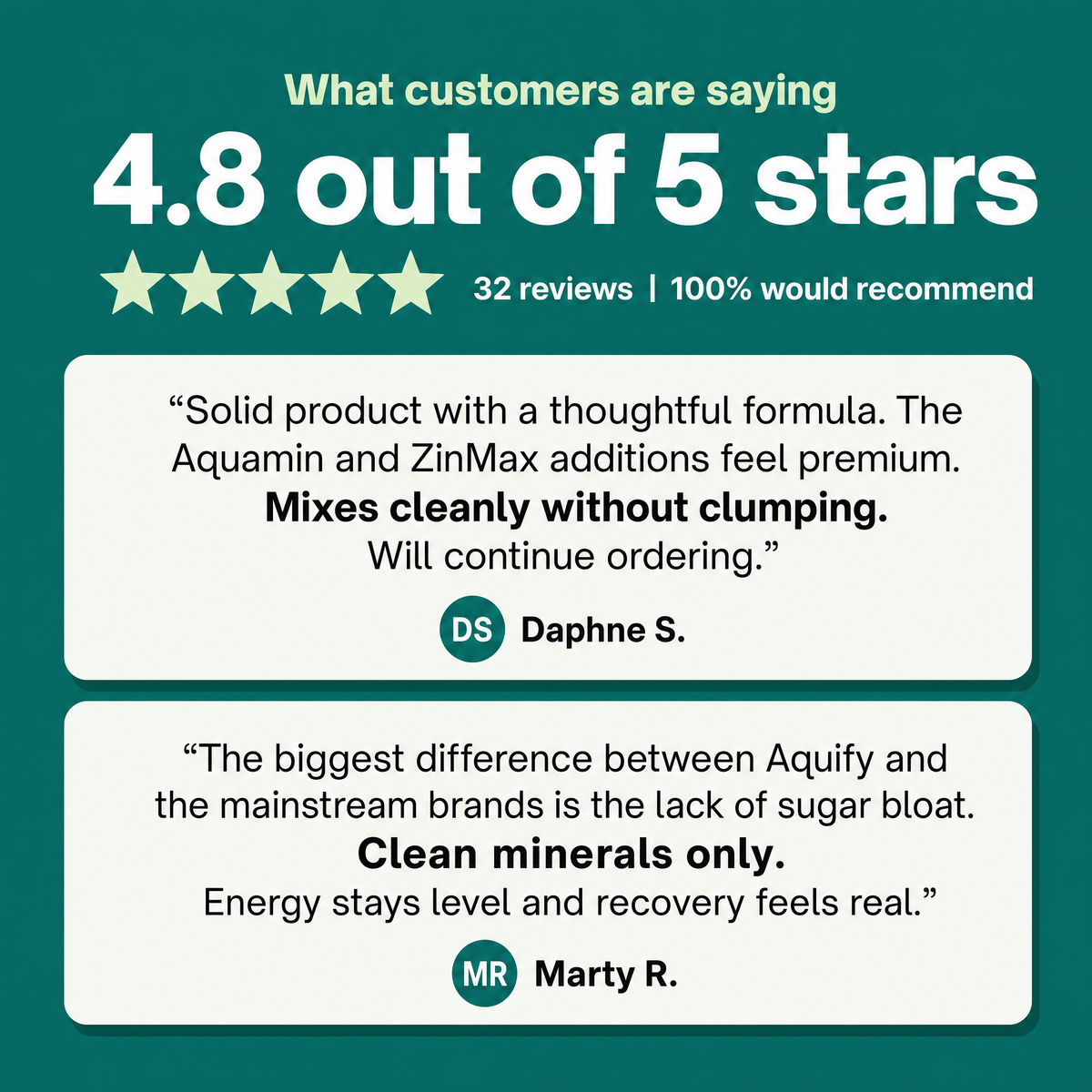 Aquify Hydration Sticks