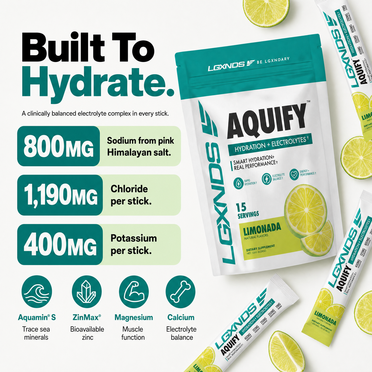 Aquify Hydration Sticks