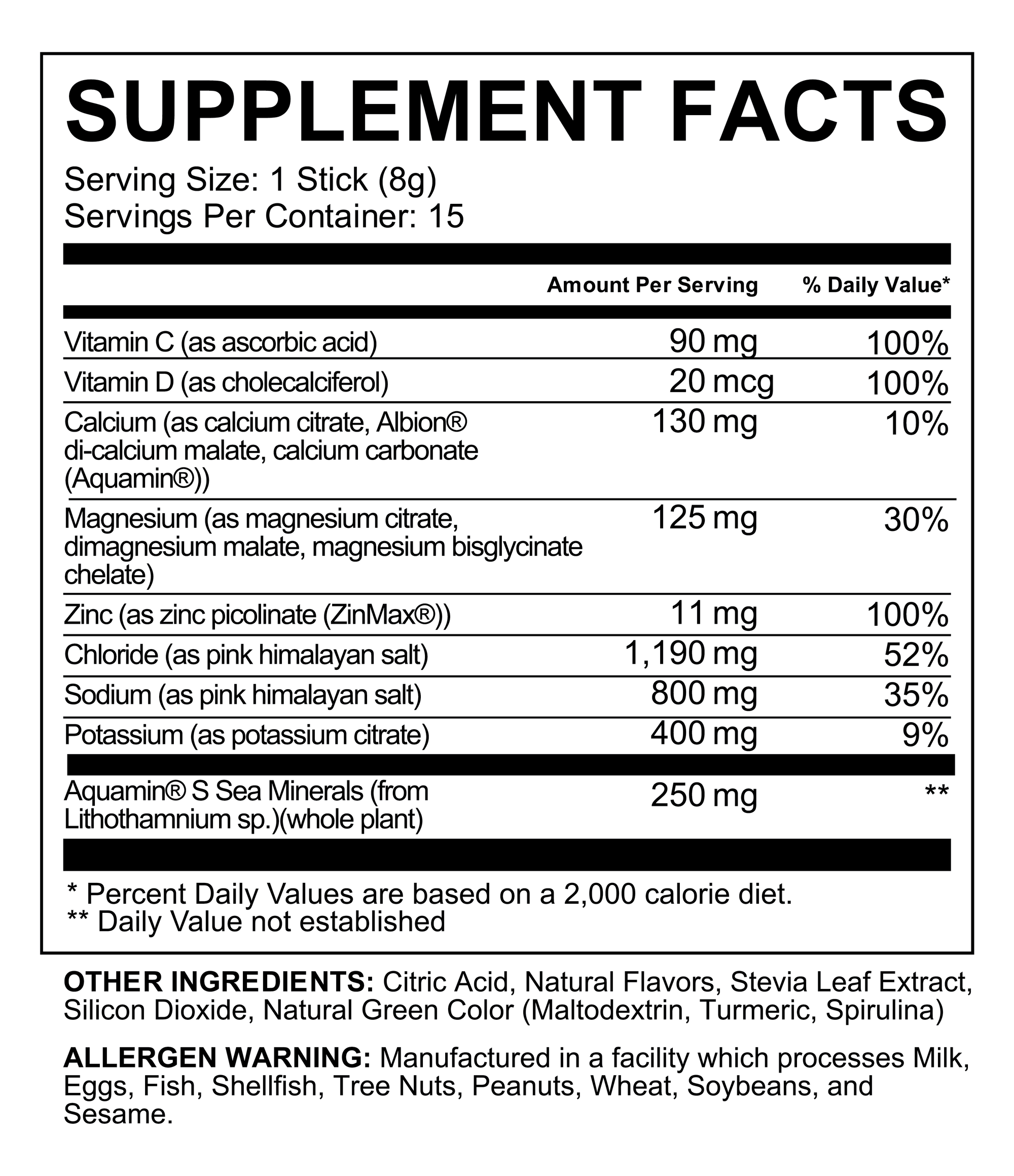 Aquify Hydration Sticks