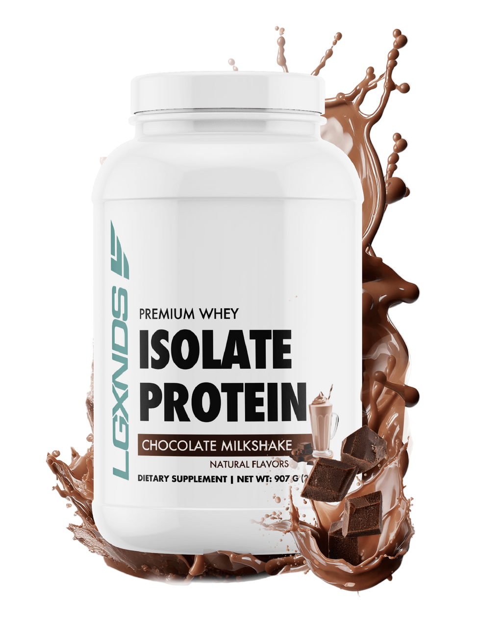 Premium Whey Isolate Protein - Premium Whey Isolate Protein - Chocolate - LGXNDS
