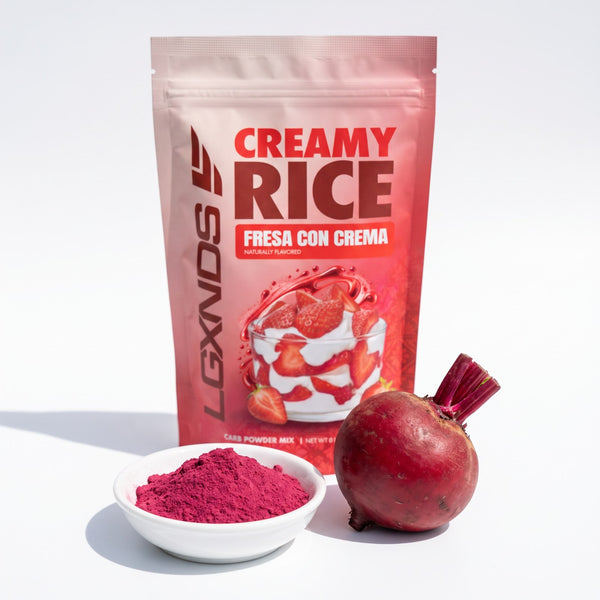 Beet root powder with Creamy Rice Fresa con Crema pouch