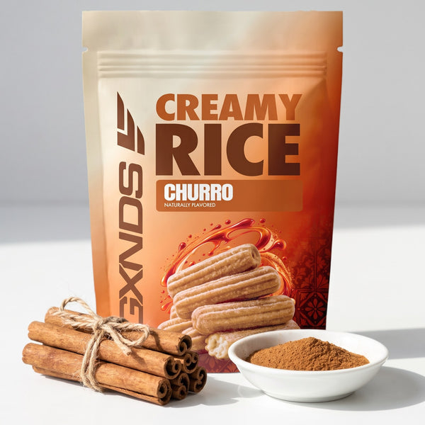 Cinnamon sticks with Creamy Rice Churro pouch