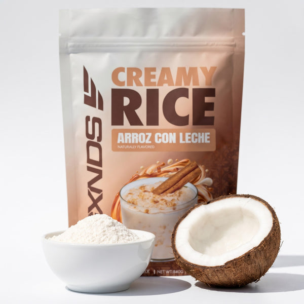 Coconut milk powder with Creamy Rice Arroz con Leche pouch