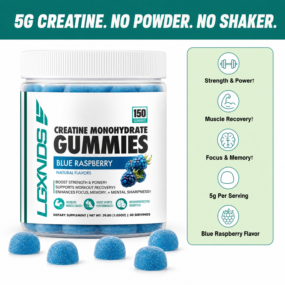 Creatine Monohydrate Gummies