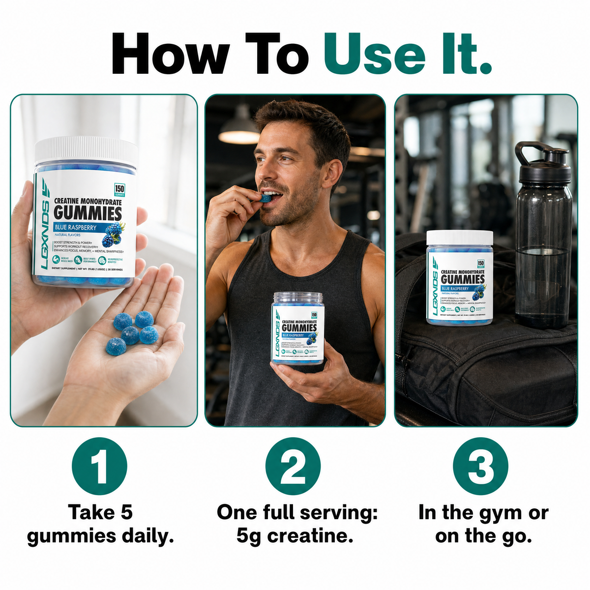 Creatine Monohydrate Gummies