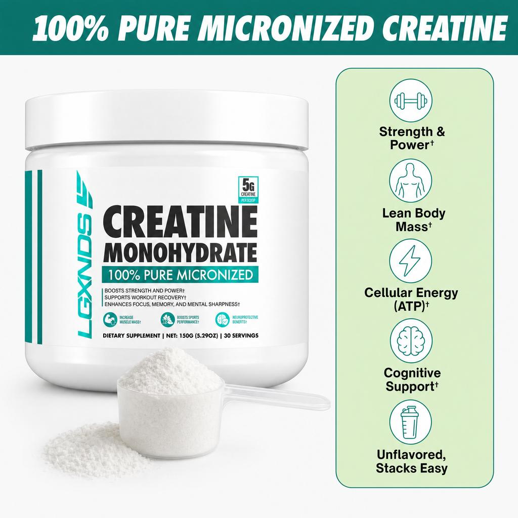 Creatine Monohydrate - 30 Servings