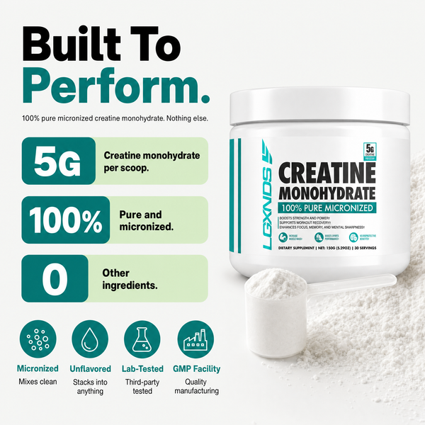 Creatine Monohydrate - 30 Servings