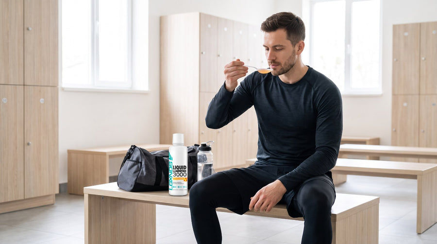 Empty stomach, before you train