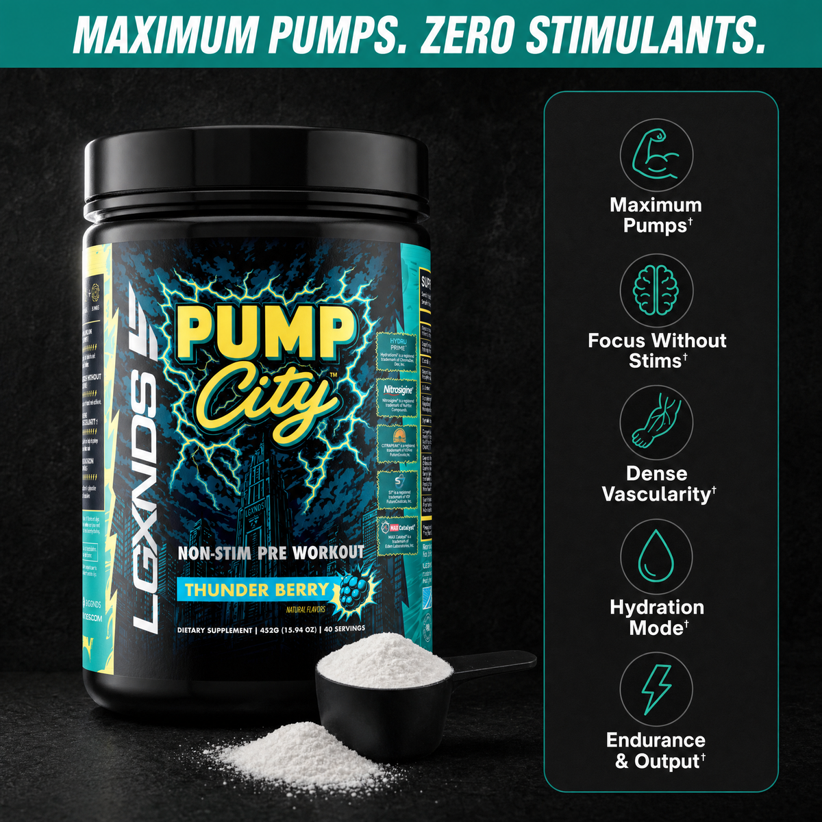 Pump City™ - Powder