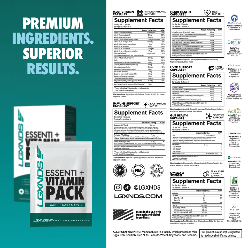 Essenti+ Vitamin Pack - Essenti+ Vitamin Pack - Default Title - LGXNDS