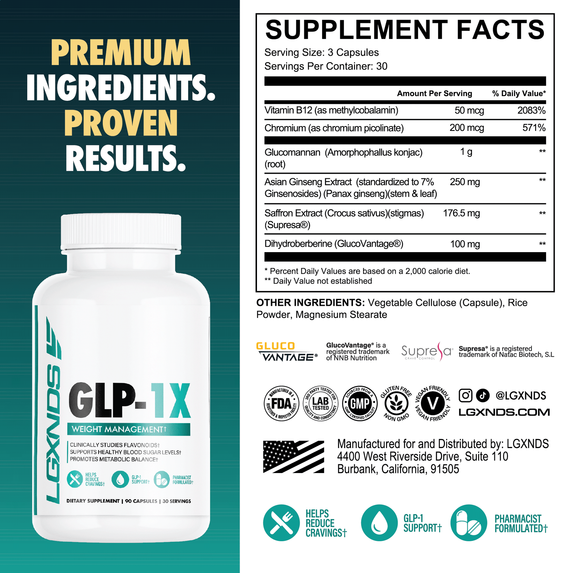 GLP-1X LGXNDS GLP-1X LGXNDS