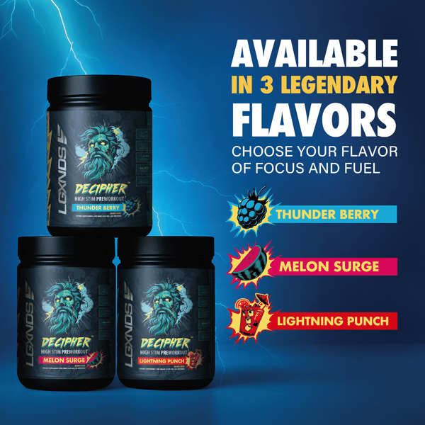 Decipher Preworkout - Decipher Preworkout - Thunder Berry - LGXNDS