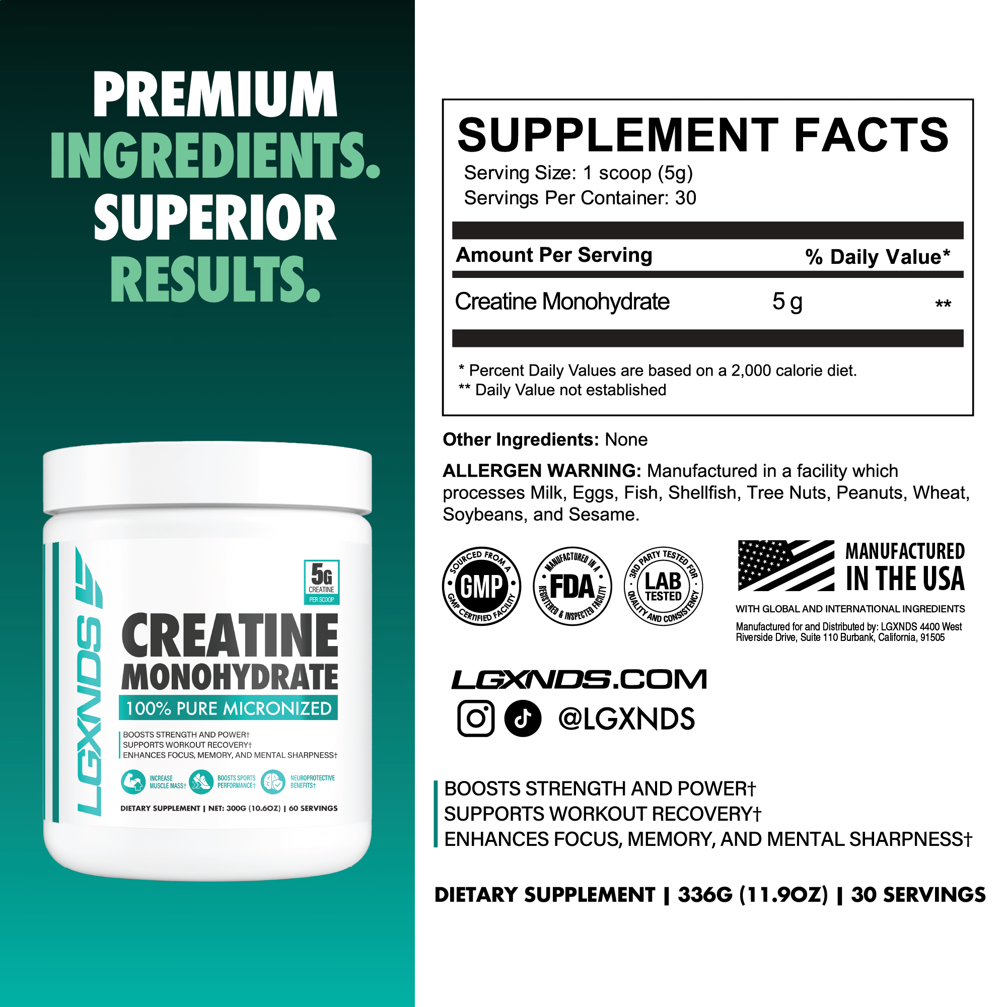 Creatine + Aminos Bundle - Strength & Hydration | LGXNDS